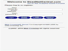 Tablet Screenshot of deadcentral.com